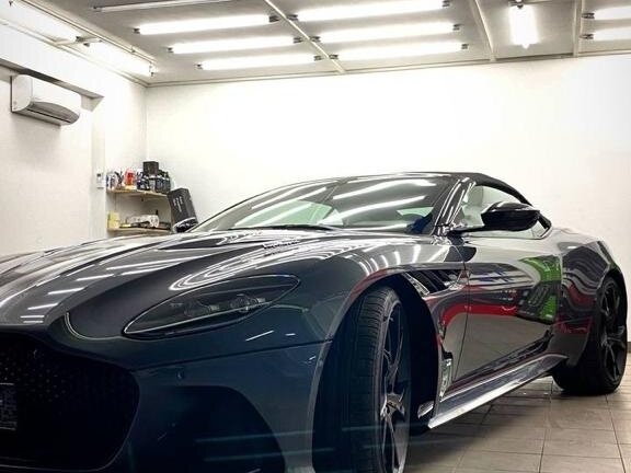 2019 Aston Martin DBS Volante III, серый - вид 14