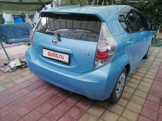 2014 Toyota Aqua I, голубой, 1150000 рублей, вид 4