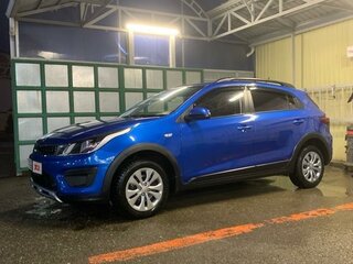 2019 Kia Rio X-Line IV, синий, 1750000 рублей, вид 5