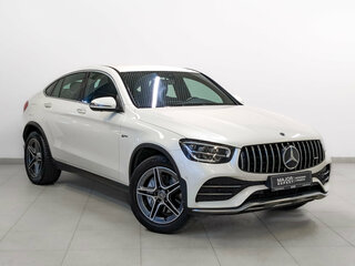 2021 Mercedes-Benz GLC Coupe AMG 43 AMG I (C253) Рестайлинг, белый, 7500000 рублей, вид 3