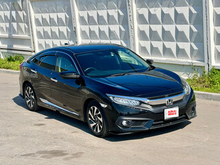 2018 Honda Civic X, чёрный, 1650000 рублей, вид 1
