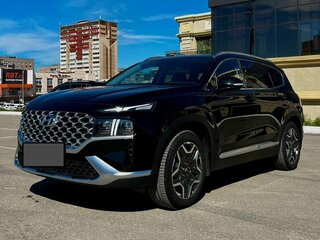 2022 Hyundai Santa Fe IV Рестайлинг, чёрный, 6400000 рублей, вид 3