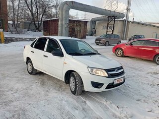 2015 Lada (ВАЗ) Granta I, белый, 590000 рублей, вид 2