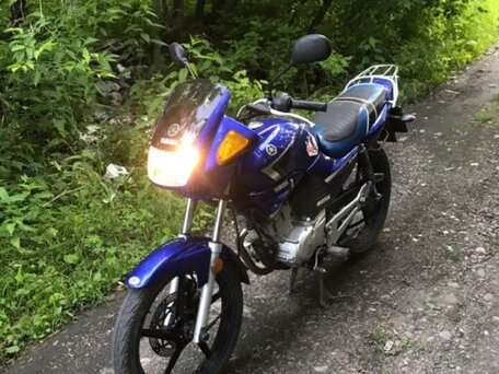 2012 Yamaha YBR125, синий, 160000 рублей, вид 5