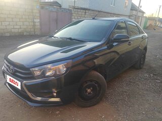 2019 Lada (ВАЗ) Vesta I, чёрный, 1050000 рублей, вид 3