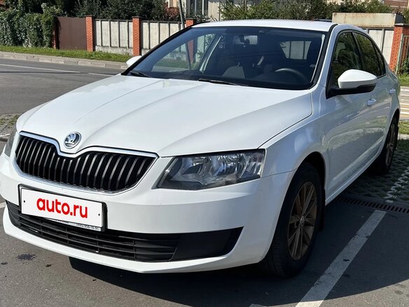 2016 Skoda Octavia III (A7), белый