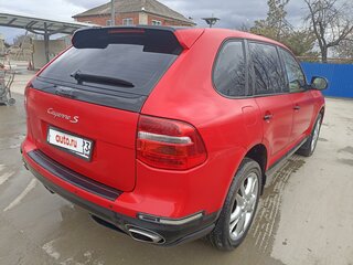 2007 Porsche Cayenne S I Рестайлинг (957), красный, 1450000 рублей, вид 2