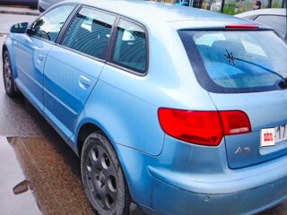 2006 Audi A3 II (8P) Рестайлинг 1, голубой, 750000 рублей, вид 3