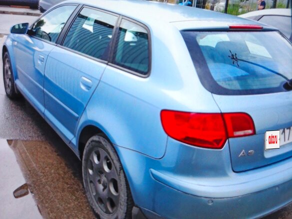 2006 Audi A3 II (8P) Рестайлинг 1, голубой, 750000 рублей - вид 2