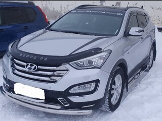 2013 Hyundai Santa Fe III, серебристый, 2200000 рублей, вид 3