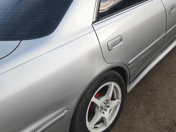 1996 Toyota Mark II VIII (X100), серый, 500000 рублей - вид 4