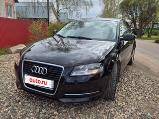2012 Audi A3 II (8P) Рестайлинг 2, чёрный, 830000 рублей, вид 4