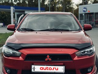 2008 Mitsubishi Lancer X, красный, 730000 рублей, вид 3