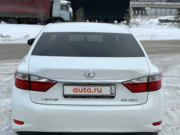 2013 Lexus ES 250 VI, белый, 2350000 рублей - вид 7