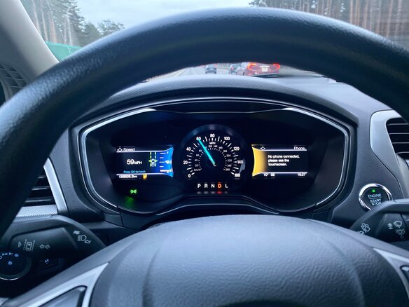 2020 Ford Fusion (North America) II Рестайлинг, чёрный, 1650000 рублей - вид 20