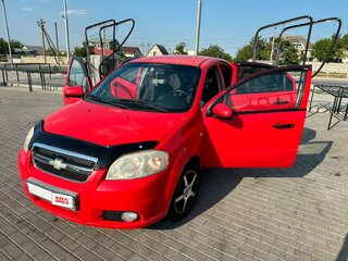 2008 Chevrolet Aveo I Рестайлинг, красный, 480000 рублей, вид 5