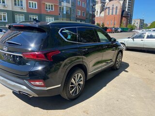 2020 Hyundai Santa Fe IV, чёрный, 2750000 рублей, вид 5