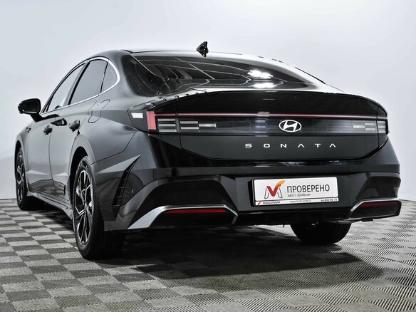 2023 Hyundai Sonata VIII (DN8) Рестайлинг, чёрный - вид 6