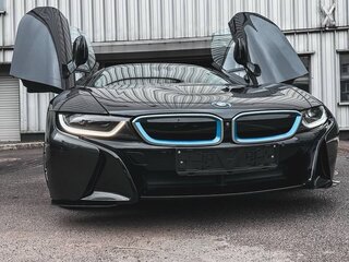 2018 BMW i8 I Рестайлинг, серый, 7000000 рублей, вид 2