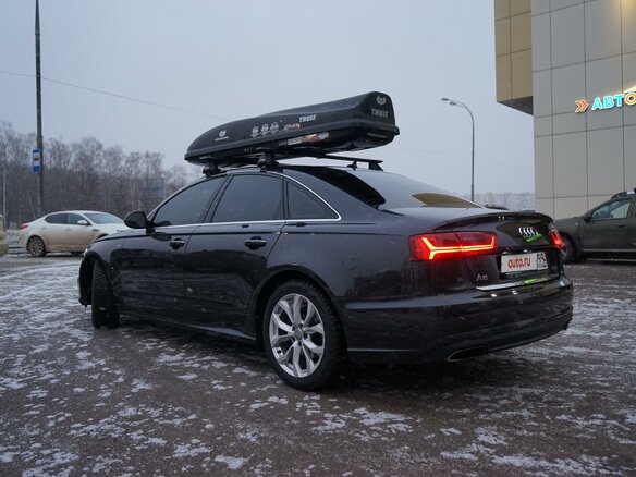 2015 Audi A6 IV (C7) Рестайлинг, серый, 2000000 рублей - вид 2