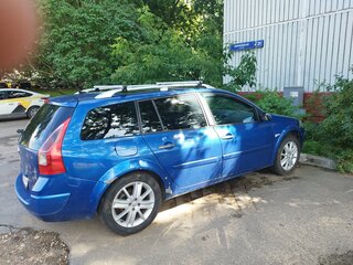 2008 Renault Megane II Рестайлинг, синий, 430000 рублей, вид 2