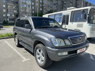 2003 Lexus LX 470 II Рестайлинг, серый, 1800000 рублей, вид 3