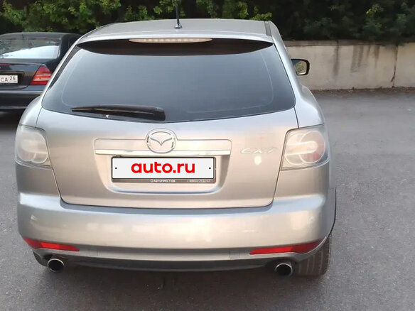 2011 Mazda CX-7 I Рестайлинг, серебристый, 920000 рублей - вид 1
