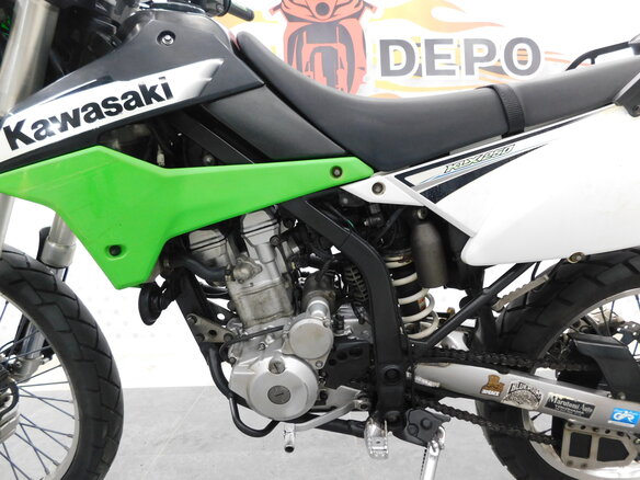 2011 Kawasaki KLX 250, зелёный, 345000 рублей - вид 13