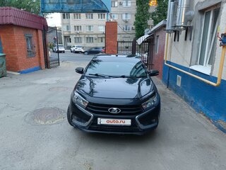 2017 Lada (ВАЗ) Vesta I, чёрный, 860000 рублей, вид 1