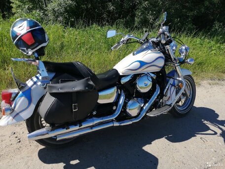1996 Kawasaki VN1500 Vulcan, белый, 370000 рублей, вид 5