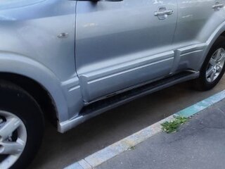 2006 Mitsubishi Pajero III Рестайлинг, серебристый, 1200000 рублей, вид 3