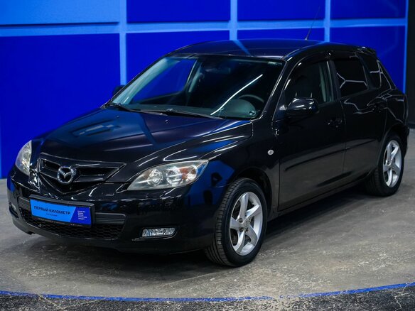 2006 Mazda 3 I (BK) Рестайлинг, чёрный, 510000 рублей - вид 1