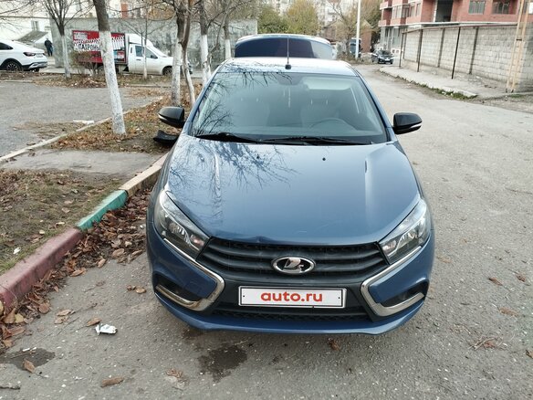 2018 Lada (ВАЗ) Vesta I, синий, 870000 рублей - вид 2