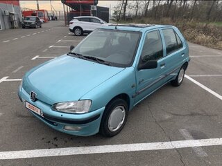 1998 Peugeot 106 I Рестайлинг, синий, 119000 рублей, вид 3