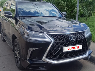 2017 Lexus LX 570 III Рестайлинг 2, чёрный, 6100000 рублей, вид 1