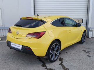 2013 Opel Astra GTC J Рестайлинг, жёлтый, 850000 рублей, вид 5