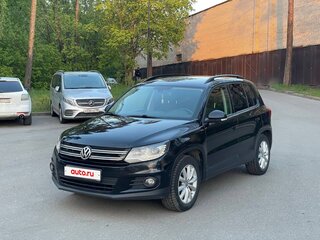 2015 Volkswagen Tiguan I Рестайлинг, чёрный, 1050000 рублей, вид 1