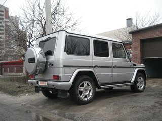 2002 Mercedes-Benz G-Класс 270 II (W463), серебристый, 2450000 рублей, вид 4