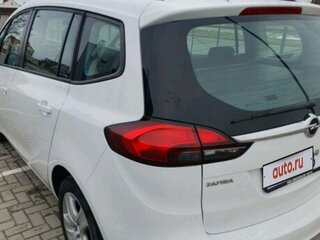 2017 Opel Zafira CNG C Рестайлинг, белый, 1245922 рублей, вид 4