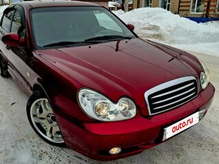2004 Hyundai Sonata IV (EF) Рестайлинг, красный, 597000 рублей, вид 4