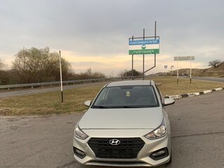 2017 Hyundai Solaris II, бежевый, 1180000 рублей, вид 5