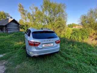 2021 Lada (ВАЗ) Vesta SW I, серебристый, 1380000 рублей, вид 4
