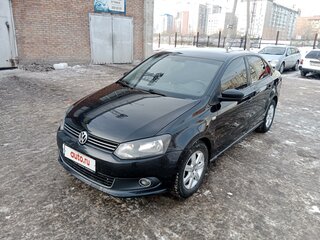 2012 Volkswagen Polo V, чёрный, 640000 рублей, вид 1
