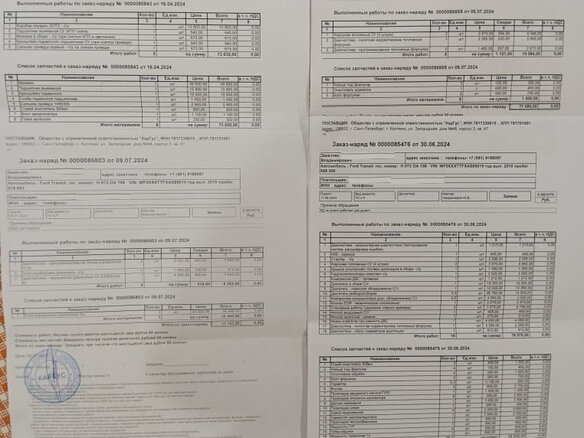 2010 Ford Transit, белый, 600000 рублей - вид 5
