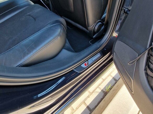 2014 Audi A4 IV (B8) Рестайлинг, чёрный, 1760000 рублей - вид 10