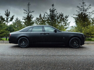 2017 Rolls-Royce Ghost Black Badge I Рестайлинг (Series II), чёрный, 14500000 рублей, вид 5