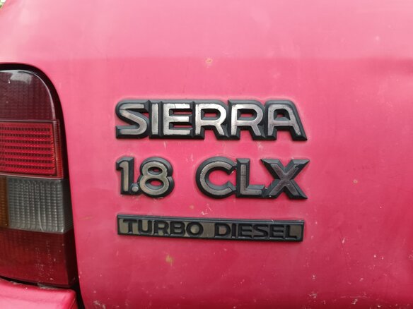 1992 Ford Sierra I Рестайлинг, пурпурный, 100000 рублей - вид 11