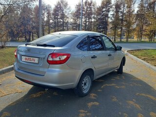 2015 Lada (ВАЗ) Granta I, серебристый, 435000 рублей, вид 4