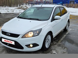 2010 Ford Focus II Рестайлинг, белый, 555000 рублей, вид 2
