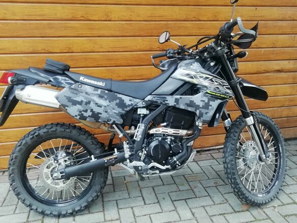 2019 Kawasaki KLX 250, чёрный, 535000 рублей - вид 1